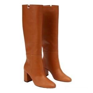 New Lafayette 148 New York Vale Knee-High Leather Boots Women’s Size 38.5